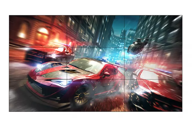  55'' 500 nits FHD Slim Bezel Video Wall